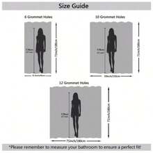 1 rèm tắm vẽ tranh màu nước hoa chuồn chuồn, rèm tắm sáng tạo nghệ thuật cây xanh hoa tím, vải polyester, có thể giặt được, rèm phòng tắm, trang trí phòng tắm, rèm bồn tắm bao gồm móc - Nhiều màu - Xem 6