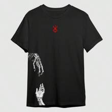 Griffith Bersek Guts Miura Anime Classic Knight Basic T-Shirt - màu đen - Xem 3