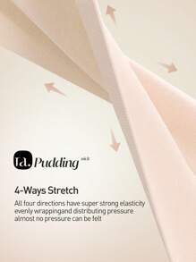 Tender Angel 1pc Women's Sports Bra, Adjustable Strap, One Shoulder Racerback Design, Removable Pads, Minimalist Style, Suitable For Workout, Running, Fitness Pink Spring - Pink - View 5