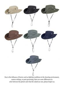 [定制] 1 顶中性纯色可定制印花渔夫帽，适用于旅游、登山、遮阳和防晒。耐用、色彩鲜艳、可爱、迷人、有趣、卡哇伊、Y2K、时尚、男女通用、休闲、定制、个性化、独特、定制、送给他的理想礼物、送给她、男朋友、女朋友、家人、朋友、孩子的理想礼物、周年纪念日、情人节、母亲节、生日、儿童节、父亲节、毕业典礼、婚礼、乔迁、学校用品、返校、学校礼物、办公室、学校、教室、教师礼物、大学、同事、宿舍、老师、男孩和女孩、青少年、初中生、中学生、高中生高中生,大学生,大一,大二,低年级学生 - 彩色 - 查看 3