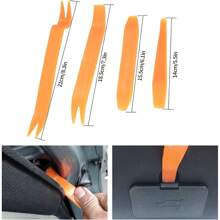 900Pcs Car Body Trim Clips Plastic Push Pin Rivet Screw Panel Fasteners Interior - Negro - Ver 5