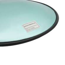 WANLECY 18" Round Corner Convex Mirror Security Safety Outdoor Driveway Garage Wide View