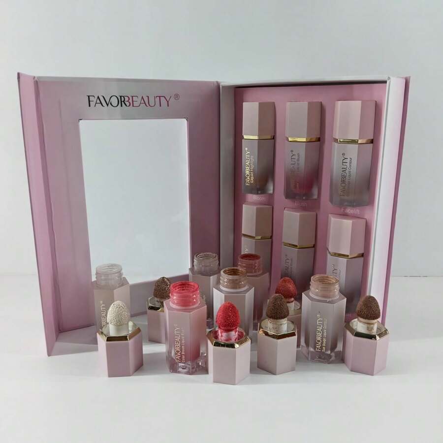 BEAUTY FAVOR SET - 粉色 - 查看 1