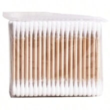 500/300/100pcs Cotton Swabs, Double-Ended Cotton Swabs, Household, Cosmetics, Makeup Remover And Ear Cleaning Cotton Swabs, Ultra-Portable, Suitable For Travel(Packing Random)