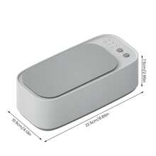 Professional Ultrasonic Cleaner, Jewelry Cleaner Machine With 3 Modes For Eye Glasses, Ring, Earring, Necklaces Etc - 白色 - 查看 9