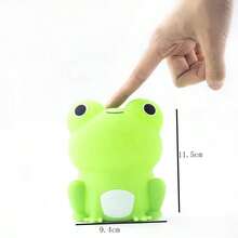 1pc Silicone Frog Lamp Frog Soft Silicone Sleeping Night Light Dimmable Timer RechargeableColorful Light Room Decor Gifts - Color - View 7