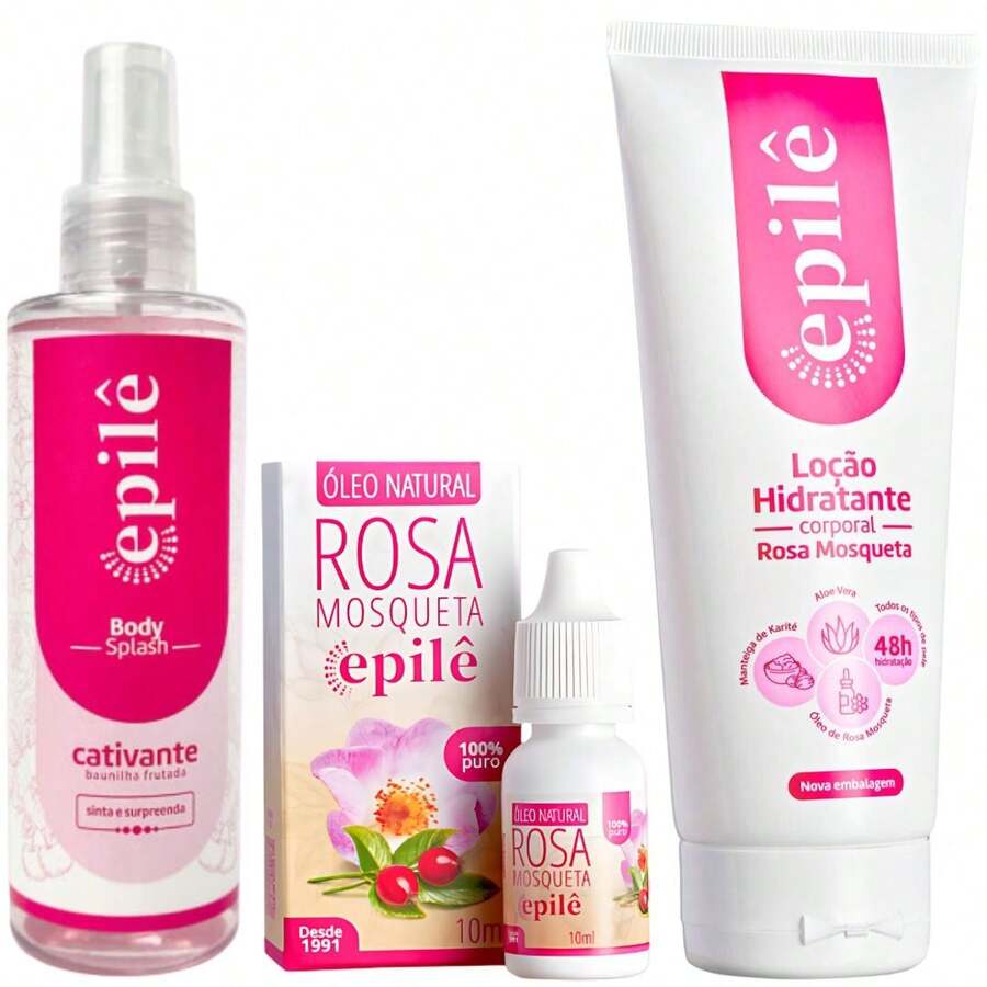 Rugól Epilê Body Splash Kit + Rosehip Oil + Moisturizing Lotion - Rugól - Xem 1