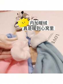 Baby Fleece Pants Spring And Autumn Children's Warm Baby Pants - trái cam - Xem 2