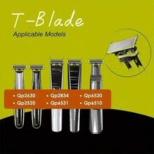 1pc/2pcs/3pcs/4pcs Replacement Shaver Heads, Compatible With Philips OneBlade QP2520, QP2530, QP2630, QP2620, Christmas Gift