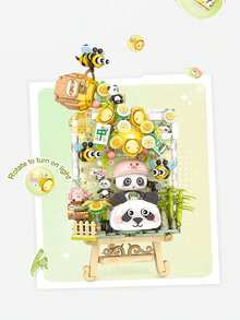 LOZ Cute Kawaii Hot Air Balloon Spaceship Mini Building Block Set For Birthday Gift Desktop Decoration To Improve Hands-On Ability - Multicolor - View 19