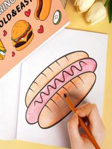 1 件创意卡片涂鸦笔记本，适合生日或节日礼物 - 彩色 - 查看 4