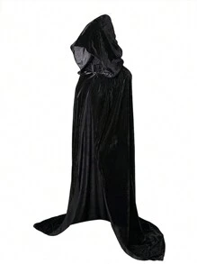 1 chiếc áo choàng hóa trang thời Trung cổ cho Halloween, trang phục cosplay hoạt hình, trang phục sân khấu, trang phục phù thủy cho tiệc Giáng sinh. - Nhiều màu - Xem 11