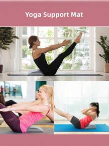 背部拉伸枕/瑜伽垫 – 刷新背部拉伸器，适用于下背部、瑜伽颈部和背部拉伸器 - 彩色 - 查看 6