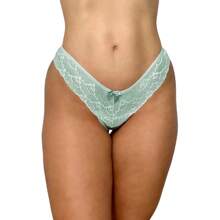 Kit 10 Invisible Comfort Panties With Lace Tulle Thread Elegant Intimate Fashion - Nhiều màu - Xem 6