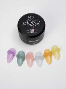 MAOMIA 3D Multi-Gel Non-Stick Nail Extension Engraved Gel Polish 5D Modeling Solid Stereoscopic Carving Nail Gel