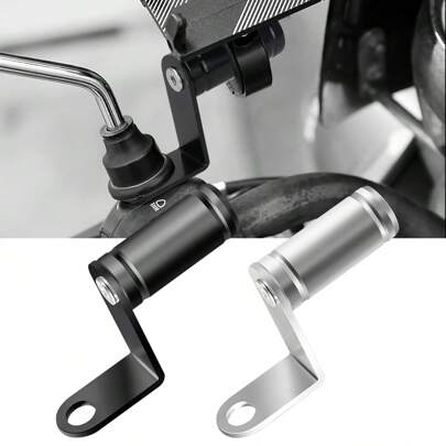 حامل عالمي للهاتف المحمول والبروجيكتور 1قطعة لتمديد مرايا الرؤية الخلفية للدراجات النارية والدراجات الهوائية والدرجات النارية والأراضي الوعرة