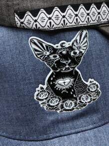 Paquete de 5 pzs de gorra con diseño de Gato Alebrije. - Multicolor - Ver 4