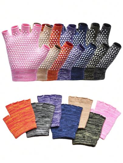 Lady's Non-Slip, Anti-Friction Fitness Gloves For Dumbbell, Hiking, Fishing, Cycling, Pilates, Yoga - A7 Gym Accessories, Sport, Gym, Home Exercise, Women's Gym Gloves, Boxing Gloves, Gym Gloves, Gym Gloves, Men's Gym Gloves