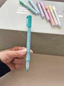 Bộ 8/16 bút dạ acrylic màu pastel, thích hợp cho văn phòng, trường học, vẽ tranh, viết, vật dụng cần thiết cho mùa tựu trường. - Nhiều màu - Xem 4