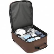 Lightweight Carry-On Backpack Cabin Size Flight Bag Travel Hand Luggage Shoulder Bag Ideal For Men And Women For Business Trips And Travel - Brown - View 9