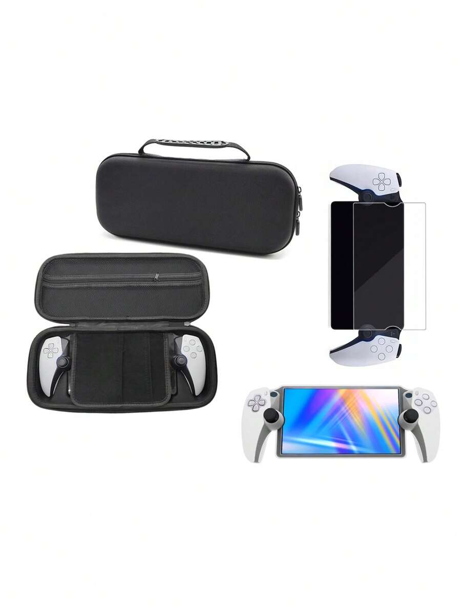 1 Set Including 1 PlayStation Portal Remote Play Pouch, 1 Silicone