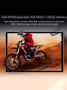 Qetupa P5 Android 13 10.1 Inch Tablet,4GB RAM(Expanded 4GB RAM)+128GB ROM,MTK 6797 Processor Up To 2.0 GHz, 6000mAh, Dual Camera 5MP+13MP, BT 5.0, 1280 * 800 Touch Screen, 5G/2.4G WiFi