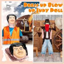 peipo 1pc Inflatable Male Doll 59 Inch - Perfect For Parties, Pranks, Bachelorette, Halloween, Birthdays - Fun Gag Gift,Adult Party Games Suitable For Halloween/Christmas/Thanksgiving - Multicolor - View 6