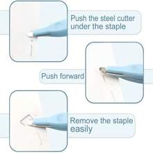 1pc Magnetic Staple Remover Tools, Professional Stapler Removers Staple Puller Remover For Classroom, Multicolored Stapler Remover Tool Staple Remover Stick For Home School Office Back To School,Back To School,School Supplies