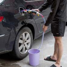 Fuel Water Manual Bilge Suction Pump - 黑與白 - 查看 1