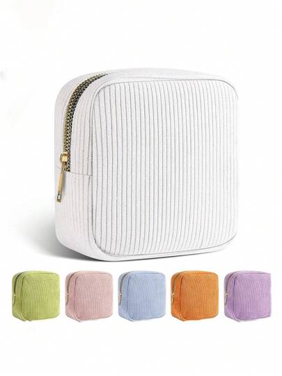 1PC Menstrual Bag Is Not Only For Storing Sanitary Napkins And Disposable Pads, But Also Perfect For Daily Use Or Travel Essentials, Can Store Lipstick, First Aid Kit, Band-Aids, Lip Balm, Cosmetics, Small Mirror, For Lipstick, Brush, Skincare, Mobile Phone, Coin, Small Items, For Home, Gift, Vacation And Festival Halloween Christmas Multifunctional Use