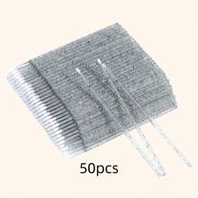 Micro Escovas Microswabs para Extensões de Cílios e Maquiagem - Aplicadores Descartáveis Livres de Fiapos para Cílios, Lábios e Beleza - Disponível em 50/100/200/300/500/600/800 peças