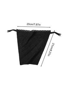 2 pièces/set Faux col en dentelle pour femmes, double couche, respirante, mode, couvre-poitrine amovible pour le port quotidien. 1 pièce faux col en dentelle d'été 1 pièce, couvrant la poitrine et anti-éblouissement, lingerie cache-poitrine pour femmes