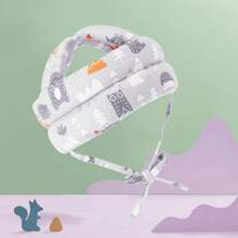 Baby Fall Protection Hat, Anti-Shock Helmet, Adjustable Head Protection For Babies - Little Girl - View 3
