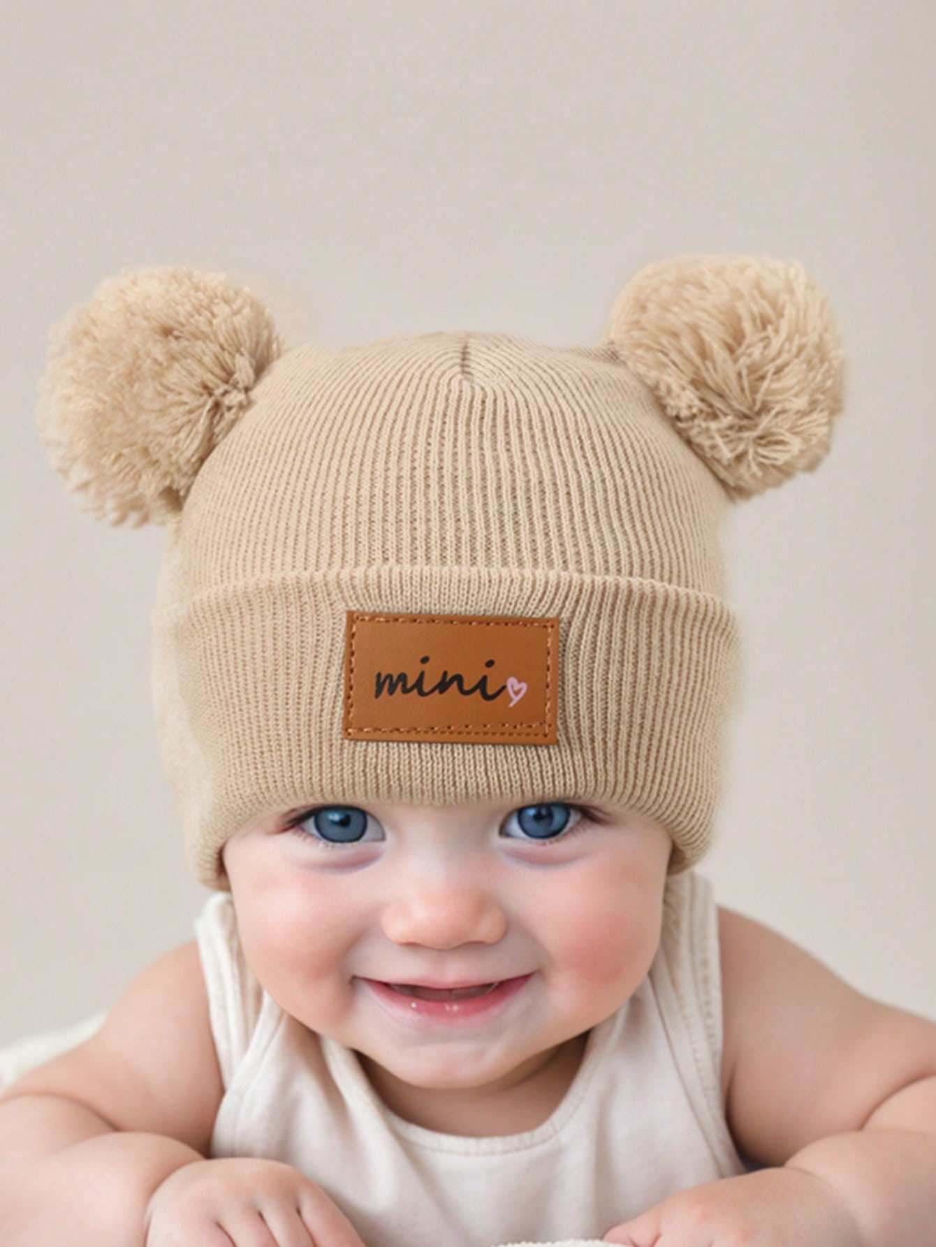 3 قطع / 3 عبوات / 1 قطعة قبعة بيني أسود للأطفال وا...