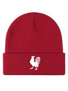 1 cái, Mũ trung tính mềm mại và thoải mái, Mùa thu đông, Mũ đi xe đạp, Mũ chống gió ấm áp cho nữ, Mũ dệt kim dày cho nam, Mũ thời trang, Mũ trùm đầu lạnh, Thích hợp khi đi du lịch và giải trí, kết hợp với quần áo - A - Xem 7