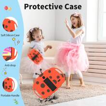 PRITOM Tableta para niños pequeños, tableta para niños de 7 pulgadas con WiFi, 32GB ROM, 2GB RAM, cámara dual, control parental, aplicaciones preinstaladas, juegos, tableta educativa de aprendizaje con funda (no adaptador)