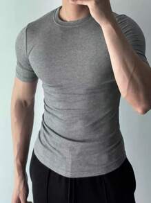 Men T-Shirts - Xám - Xem 2