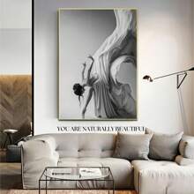 1pc Customized Image Canvas Painting, Personalized Modern Art Effect Canvas Painting, High-Quality Large Canvas Image, Suitable For Wall Customization, Art Photo Printing, Mural, Living Room, Bedroom And Home Decor - Modern Style - View 2