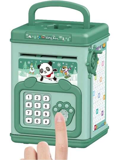 Alcancía electrónica  Bonita alcancía con contraseña para niños y niñas Fun Upgrades Music Safe Money Bank Coin Can para niños