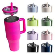 Tapa de repuesto para vaso térmico, tapas a prueba de derrames y salpicaduras para vasos térmicos, tapa con pajita batible para vaso térmico, tapa con pajita batible de repuesto para vaso térmico, tapa reutilizable para vaso térmico