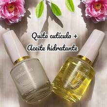 Removedor de cuticula y aceite de cuticula para unas manos perfectas, removedor de 15 ml  aceite de 15 ml, cuidado de manos - Multicolor - Ver 2