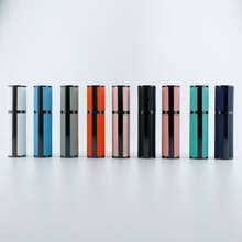 furio 1pc Luxury Leather Clad Metal Perfume Atomizer,Robust And Easy To Use, Portable Mini Refillable Perfume Bottle Travel Size Spray Bottles Accessories 5ml/0.17oz