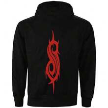 Slipknot Unisex Adult Blood Splatter Pullover Hoodie (Black)