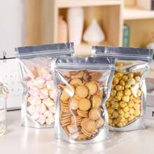 NPLUX 100 PACK Mylar Bags For Food Storage And Resealable Bags For Small Business Packaging Supplies Great For Party Favor Food Storage Bags - Mảnh- 6x9 Inch - Xem 4