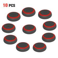 TOPWOLF Silicone Rubber Cap Thumb Grip For X-One/PS4 Controller/10 PCS Easy To Replace In Seconds - 10 - View 14