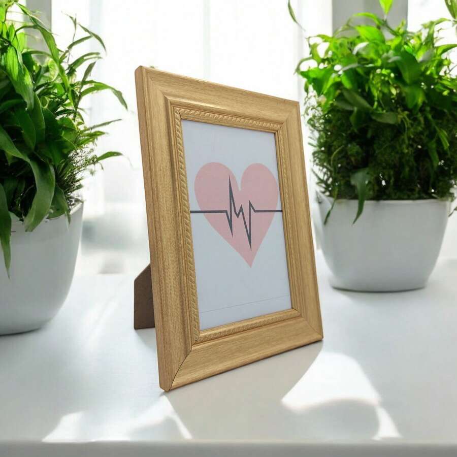 Jasmine Picture Frame 10X15Cm Plastic - 金色 - 查看 1