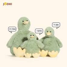 1 件绿色、白色、咖啡棕色、深绿色毛绒 Radama 鸭子玩偶娃娃，生日、情人节、圣诞节、新年礼物鸭子、鸭子毛绒玩具、毛绒玩具、毛绒鸭子、Jellycats、20 厘米毛绒玩具、河马毛绒玩具、金块、水豚 - 彩色 - 查看 2