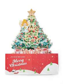 1 hộp thiệp bật lên hình cây thông Noel (bao gồm 1 phong bì + 1 thiệp viết tay + 1 thiệp 3d) Thiệp chúc mừng, Quà tặng bất ngờ, Lời chúc tốt đẹp cho gia đình, bạn bè, Phòng ấm áp, Trang trí tiệc, Trang trí nhà cửa, Trang trí nhà bếp, Trang trí Halloween, Trang trí phòng, Trang trí Giáng sinh, Trang trí tiệc, Đồ thủ công trang trí, Đồ trang trí bàn làm việc, Đồ trang trí bàn, Quà tặng tiệc, Đồ trang trí Halloween, Đồ trang trí Giáng sinh, Quà tặng Halloween, Quà tặng Giáng sinh. - Nhiều màu - Xem 7