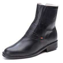 UltraComfortable Men's Boot With Genuine Leather - 黑色 - 查看 1