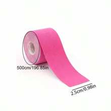 1 ROLLE 5cm x 5m Muskel Paste Kinesio Tape Elastisches Band Brust Paste Knie und Ellbogen Pad Fitnesstape Schutzzubehör Sport Tape Fitness Zubehör